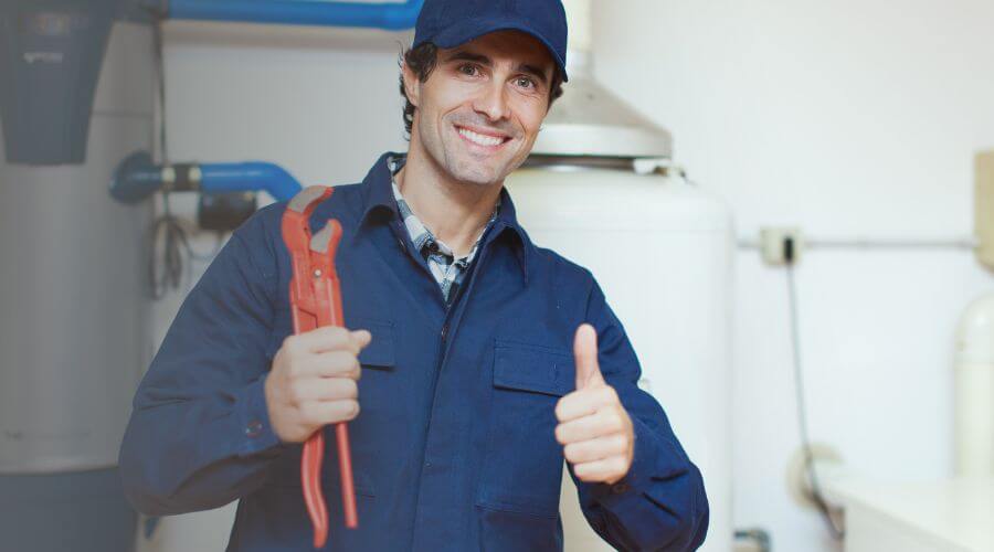 Professional clogged toilet repair in New Cambria, MO